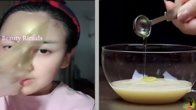 Banana peel and cornstarch will make you a 16-year-old girl  Banana Peel & Cornstarch Face Mask