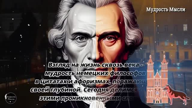 Мудрость жизни от Древних Немецких Философов! Цитаты, которые поражают Глубиной Мысл�