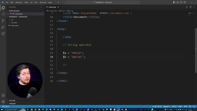 7   The PHP Operators You Need to Know!   2023   Learn PHP Full Course for Beginner