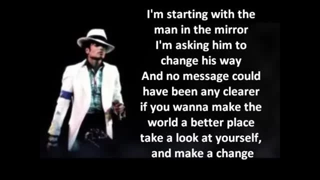 Michael Jackson   Man in the Mirror LYRICS H